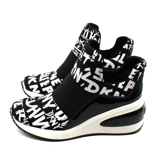 Dkny Women's Borg Wedge Sneakers - Picture 6 of 8